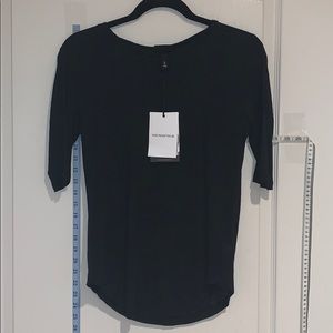 Ladies black pull over